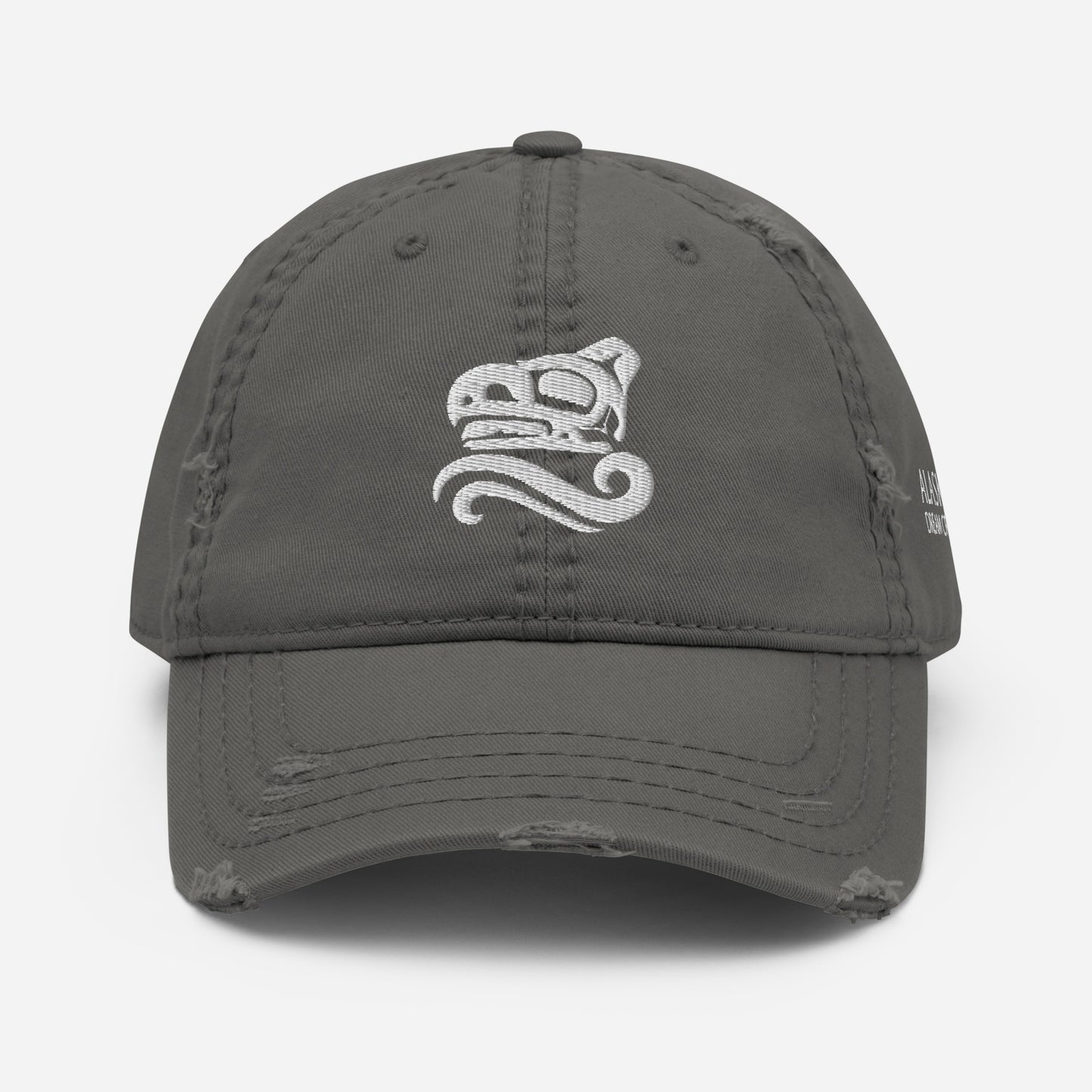 Distressed Logo'd Hat